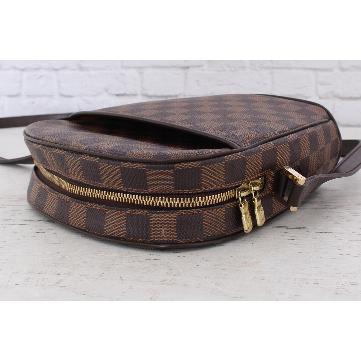 Louis Vuitton Ipanema PM Damier Ebene Crossbody Purse