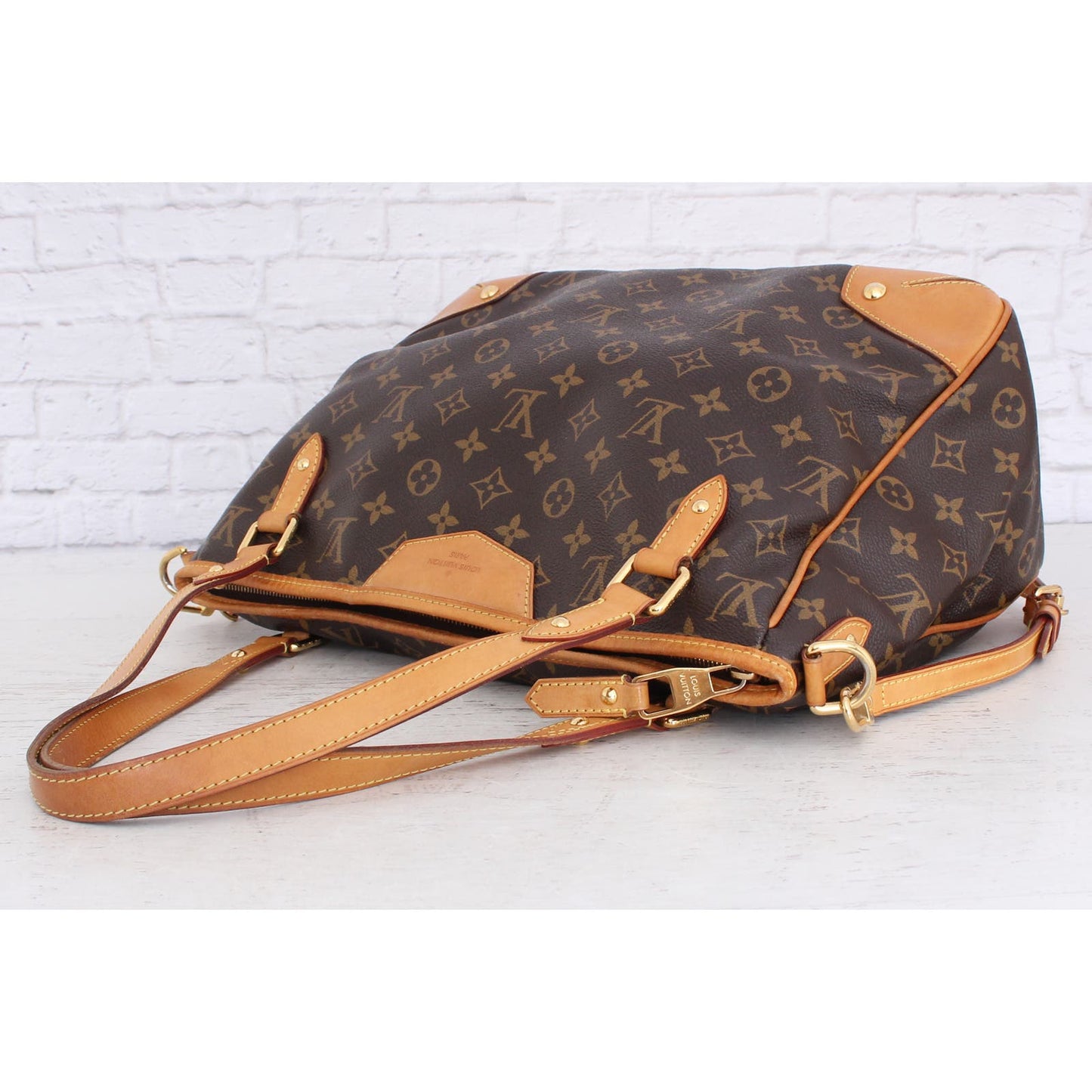 Louis Vuitton Estrella MM Monogram Shoulder Crossbody Satchel Leather