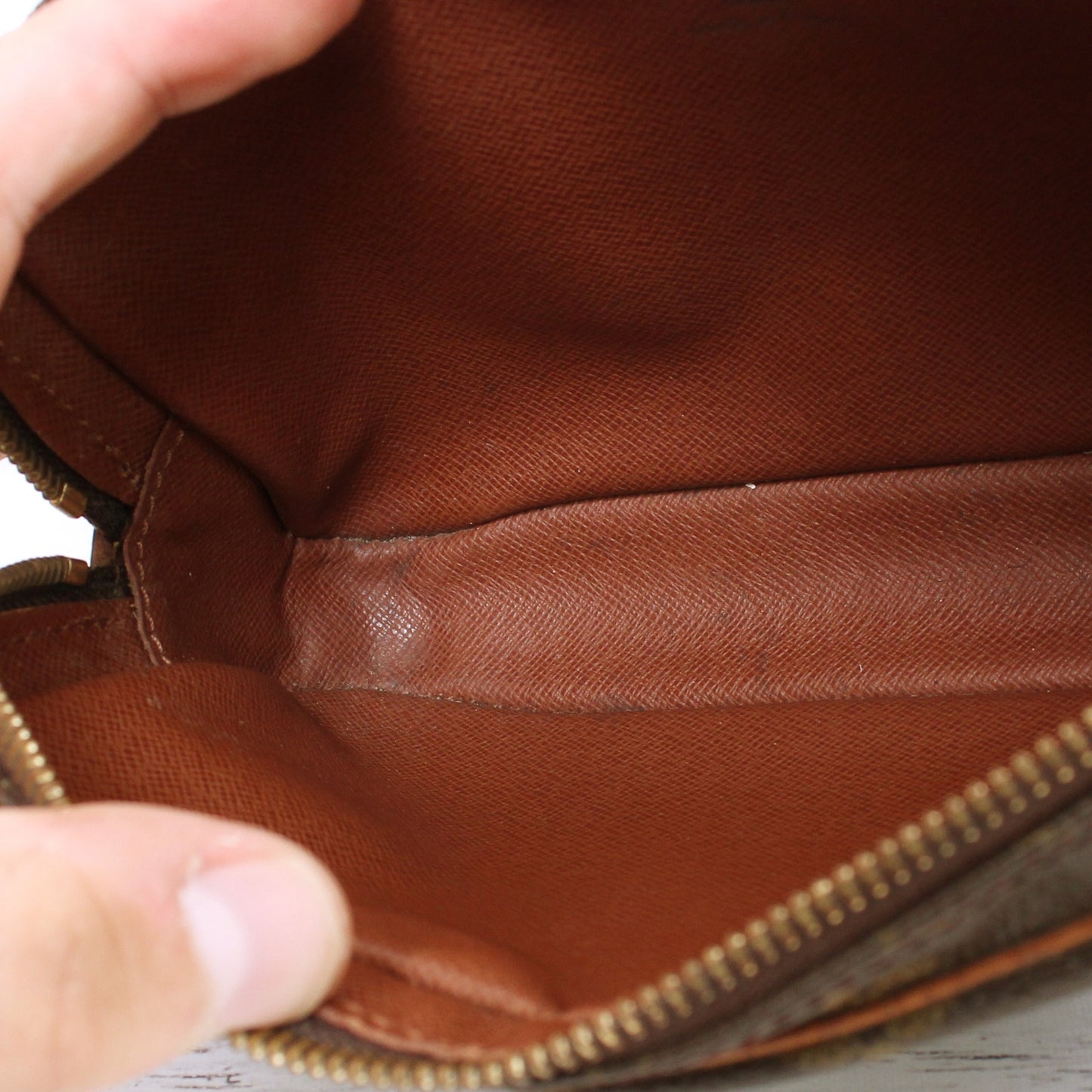 Louis Vuitton Marly Bandouliere Monogram Crossbody Purse Leather Handbag A4314