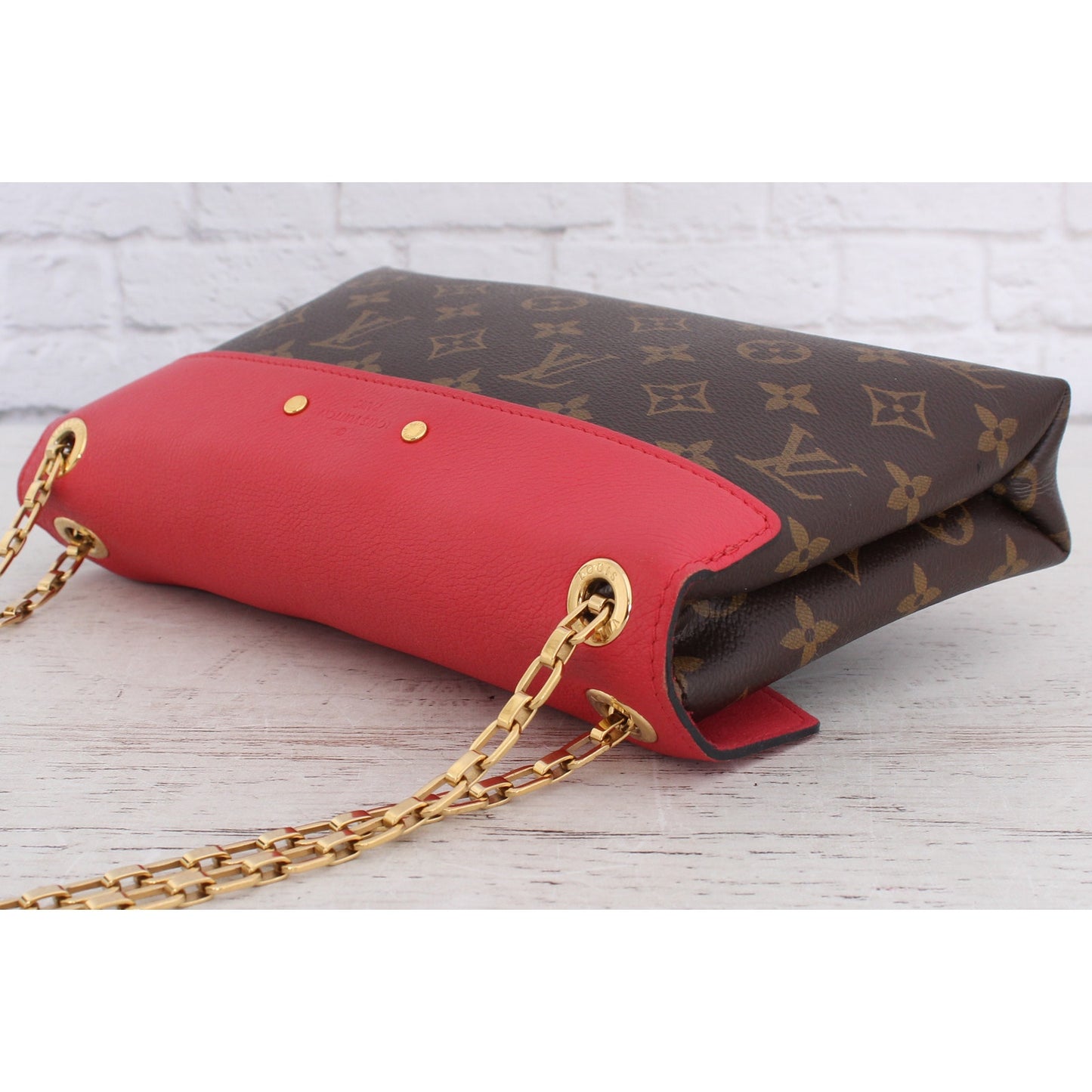 Louis Vuitton Pallas Chain Monogram Shoulder & Crossbody Bag