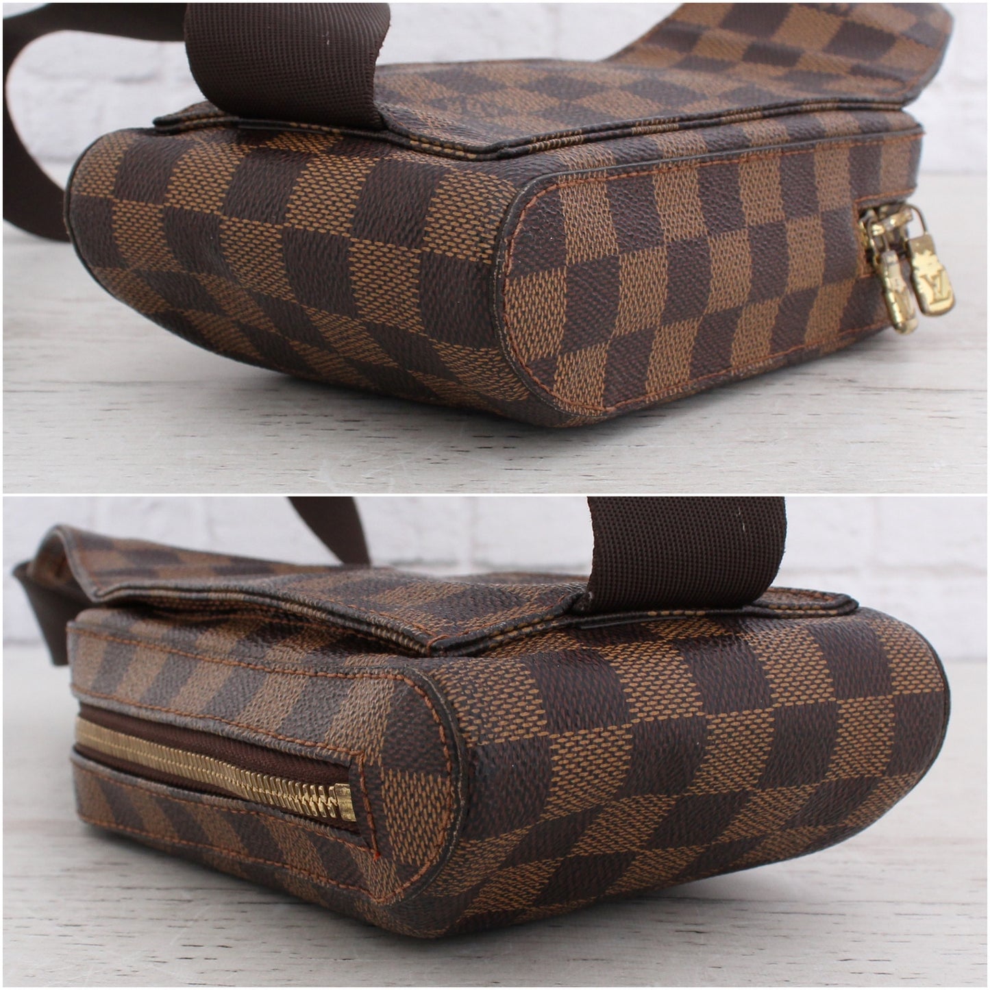 Louis Vuitton Geronimos Damier Ebene Sling Bumbag