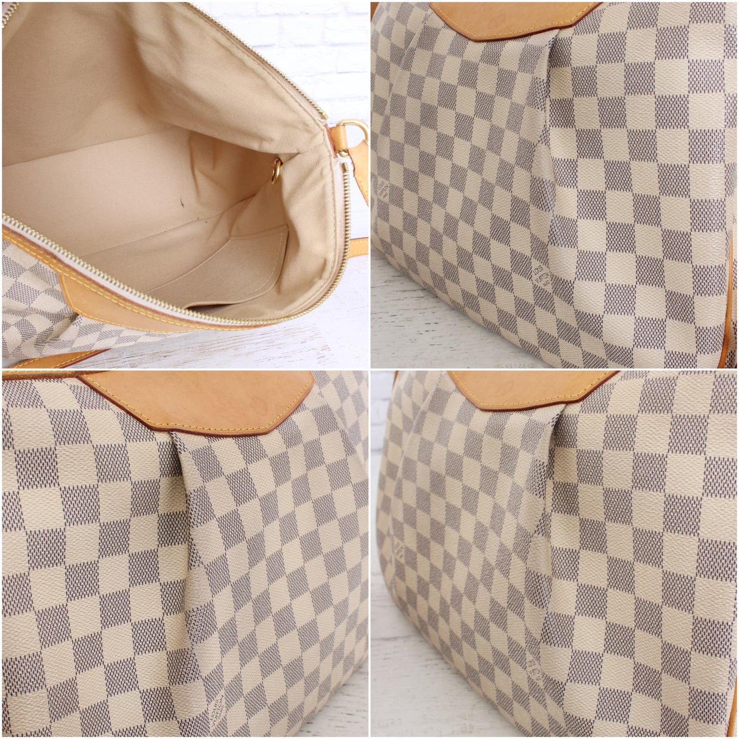 Louis Vuitton Siracusa MM Damier Azur Crossbody