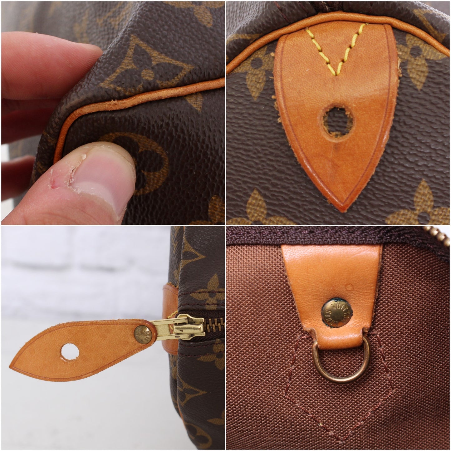 Louis Vuitton Speedy 40 Purse Monogram Bag