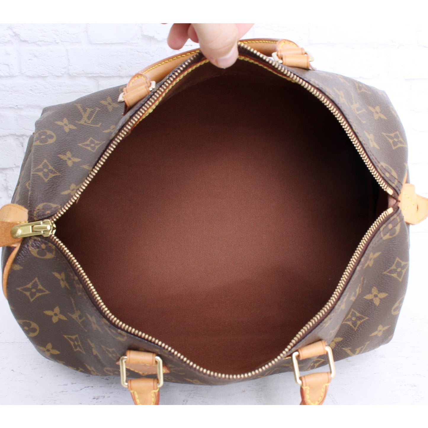 Louis Vuitton Speedy 35 Monogram Satchel