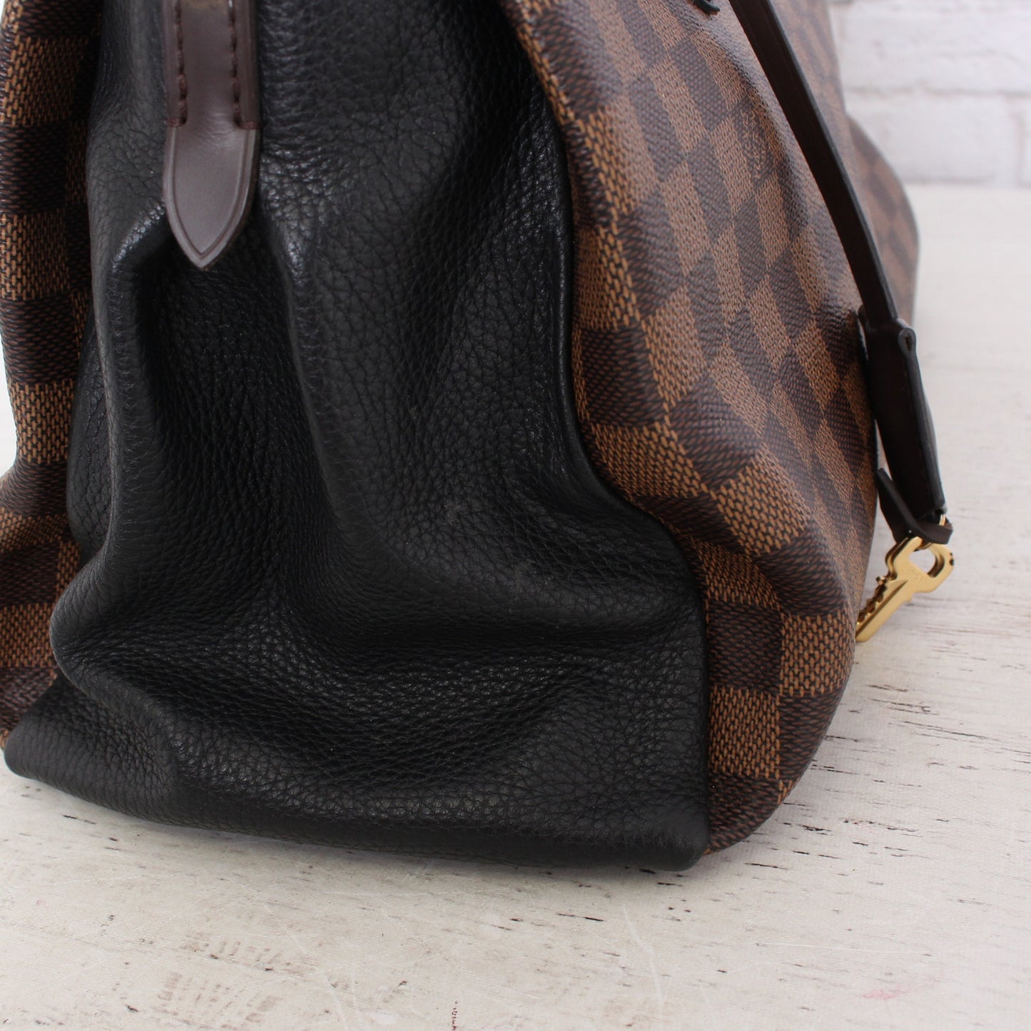 Louis Vuitton Normandy Noir Damier Ebene Satchel/Crossbody