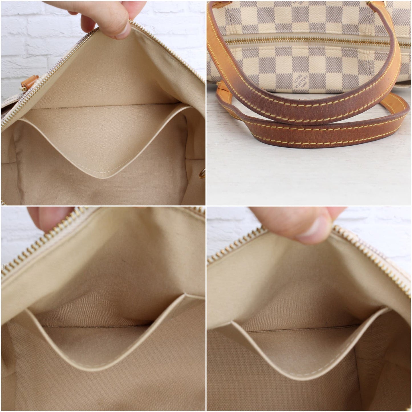 Louis Vuitton Totally PM Damier Azur Shoulder Bag