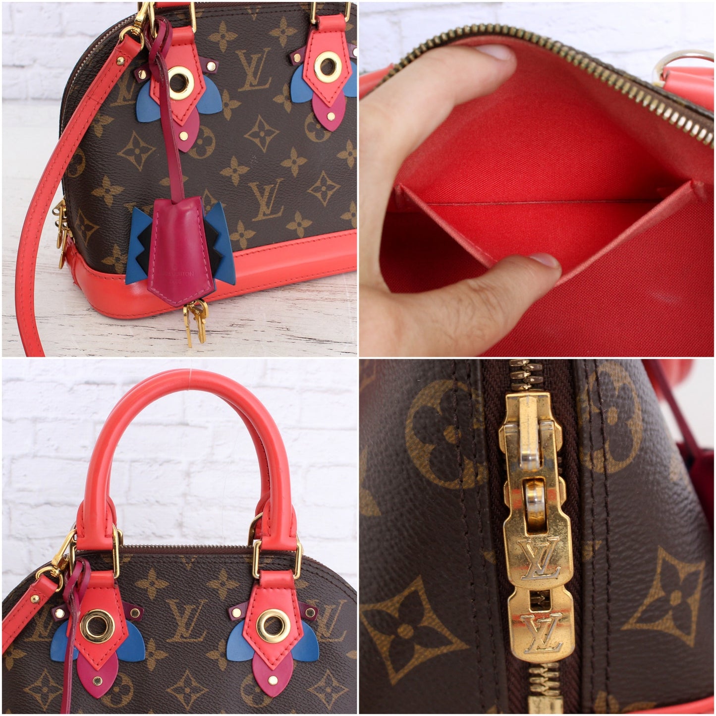 Louis Vuitton Alma BB Totem Monogram