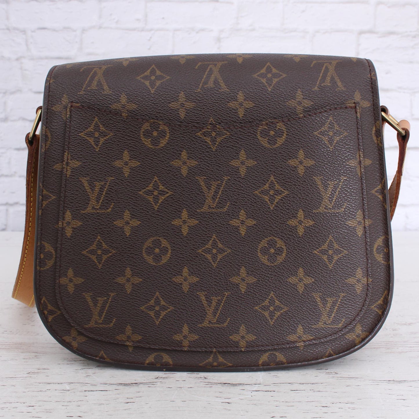 Louis Vuitton Saint Cloud GM Crossbody Monogram Messenger Women Purse