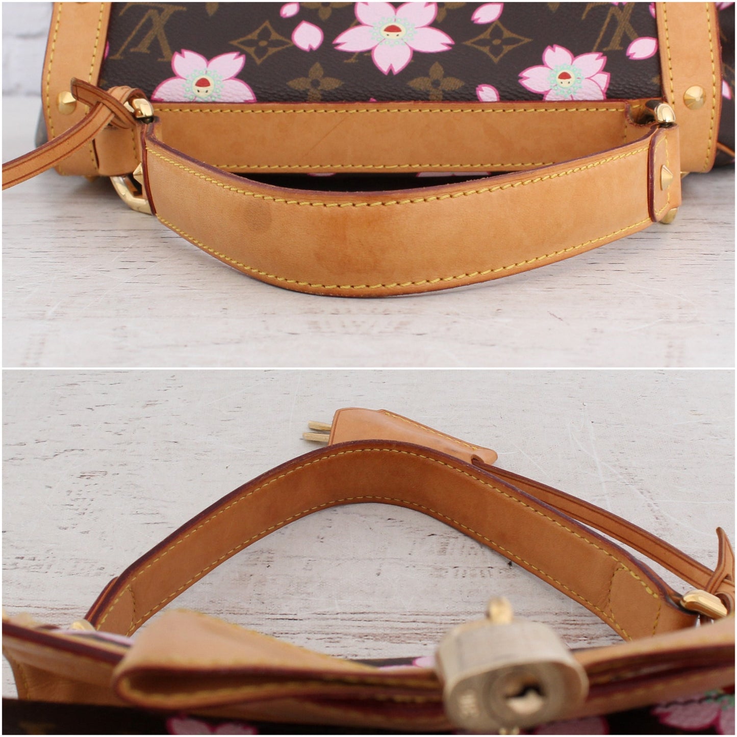 Louis Vuitton Sac Retro PM Floral Monogram Satchel