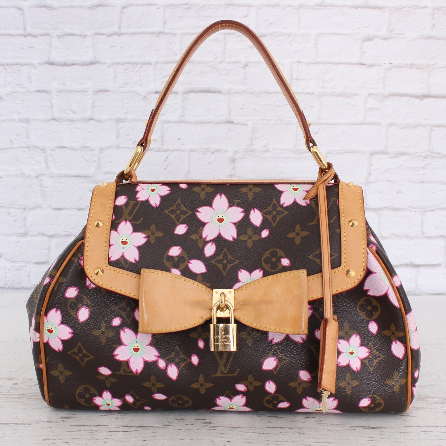 Louis Vuitton Sac Retro PM Floral Monogram Satchel