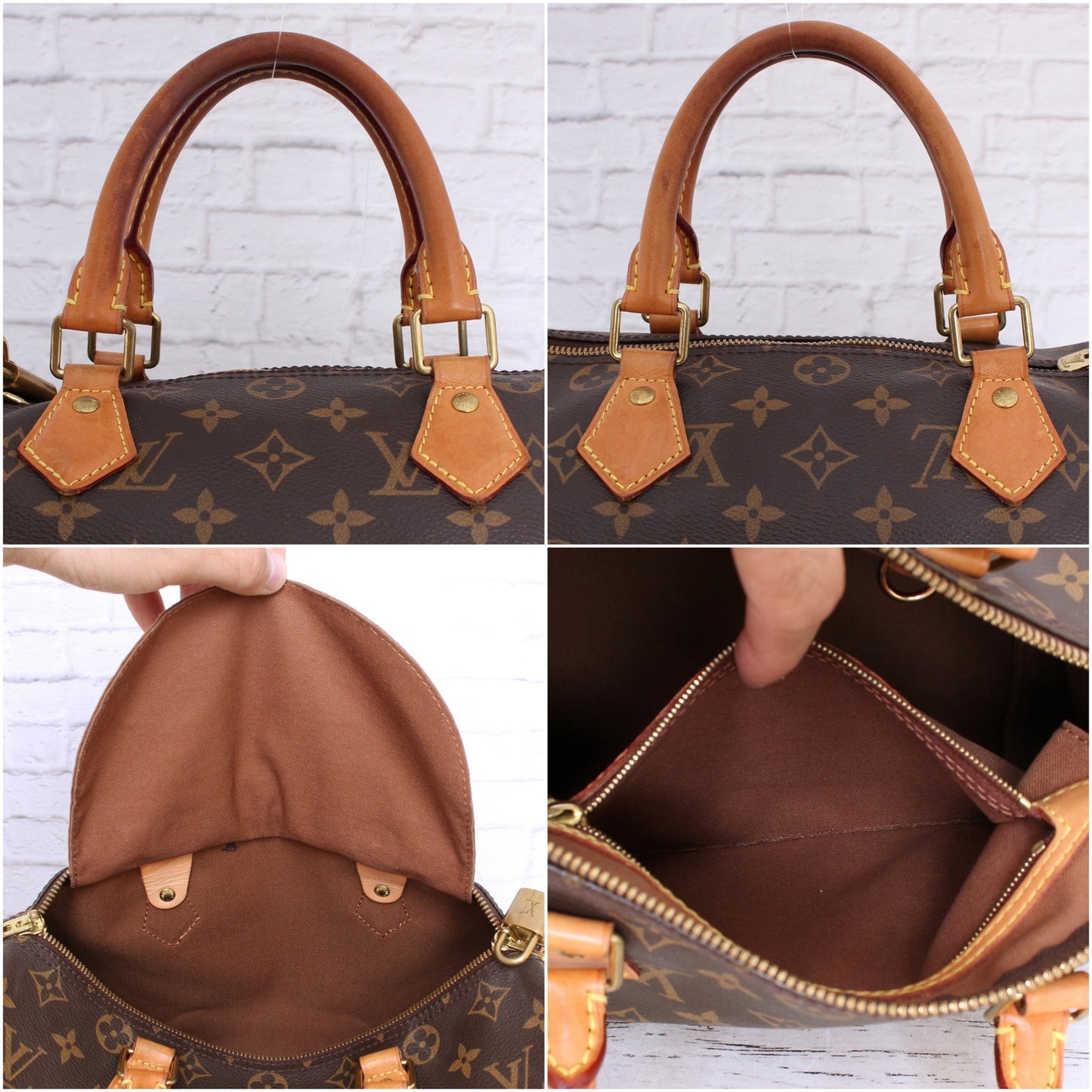 Louis Vuitton Speedy 30 Bandouliere Monogram Crossbody