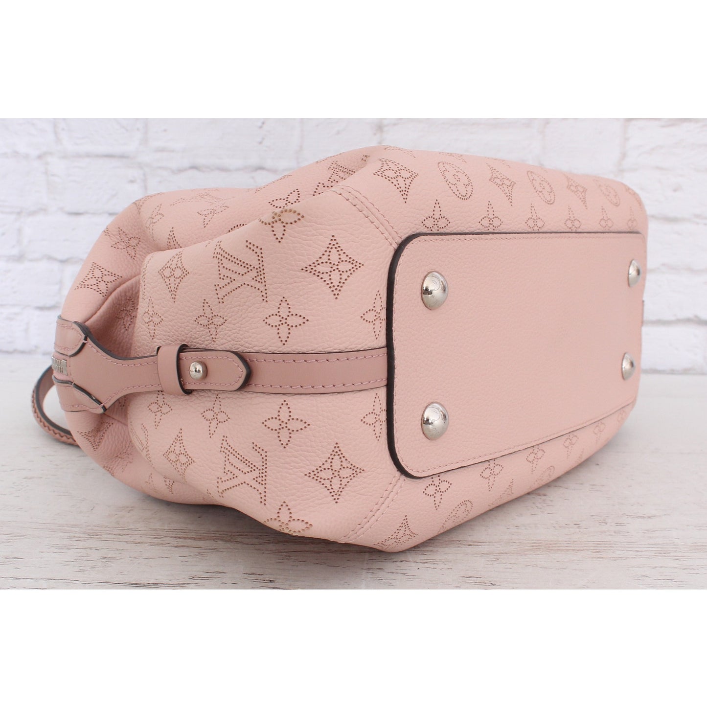 Louis Vuitton Asteria Pink Mahina Shoulder/Crossbody Bag