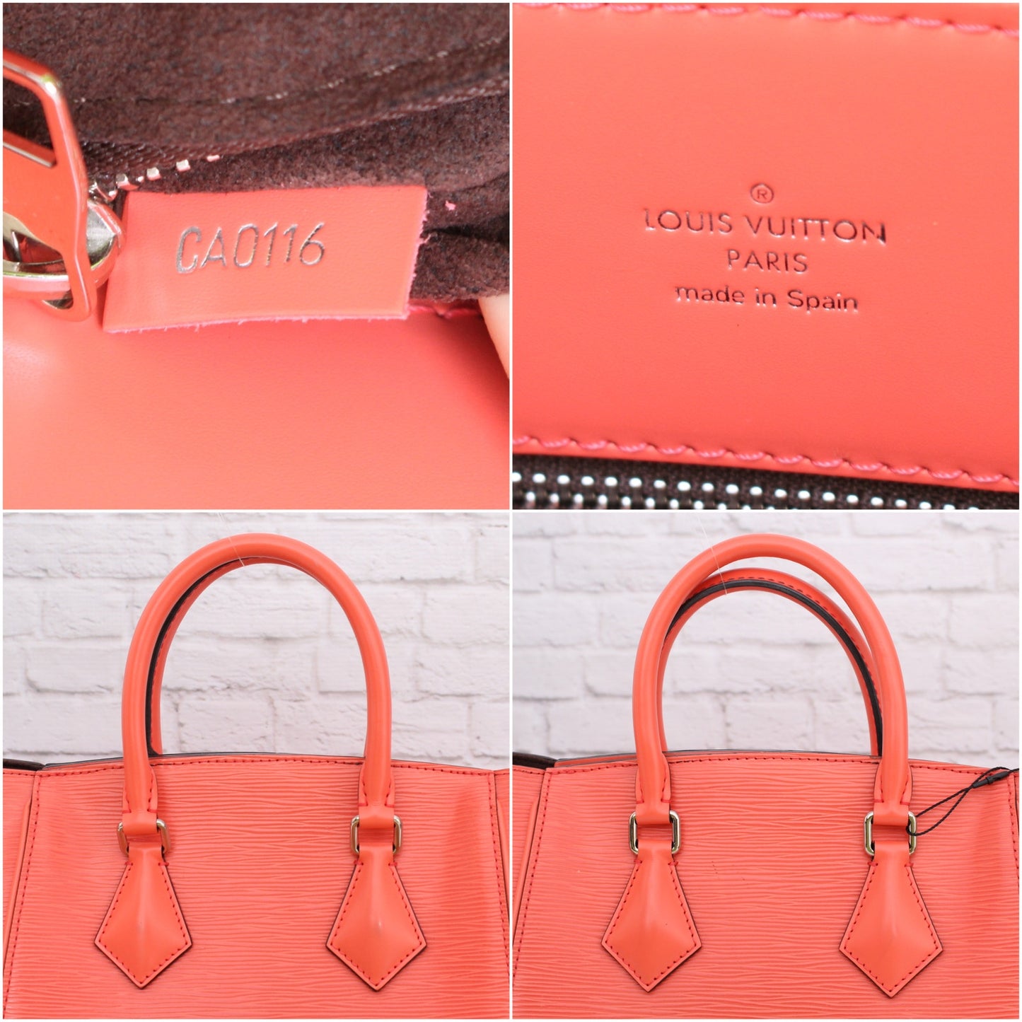 Louis Vuitton Phoenix PM Pink Epi Satchel Crossbody and Shoulder Purse A4490