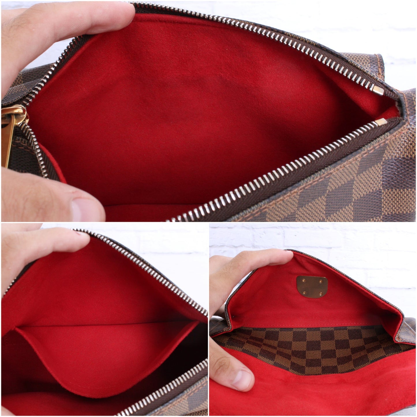 Louis Vuitton Ravello GM Damier Ebene Crossbody & Shoulder Bag