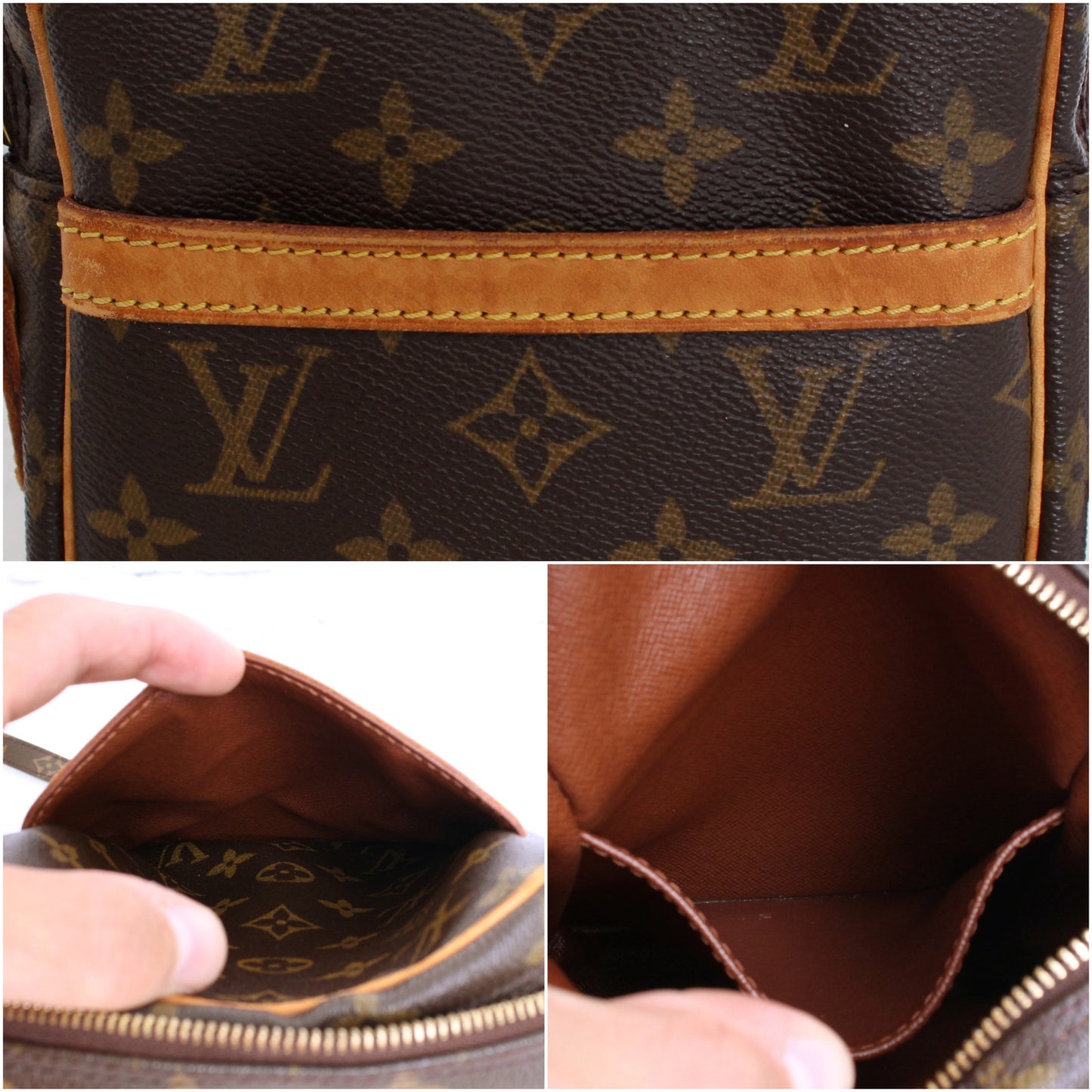 Louis Vuitton Danube Crossbody Monogram Bag