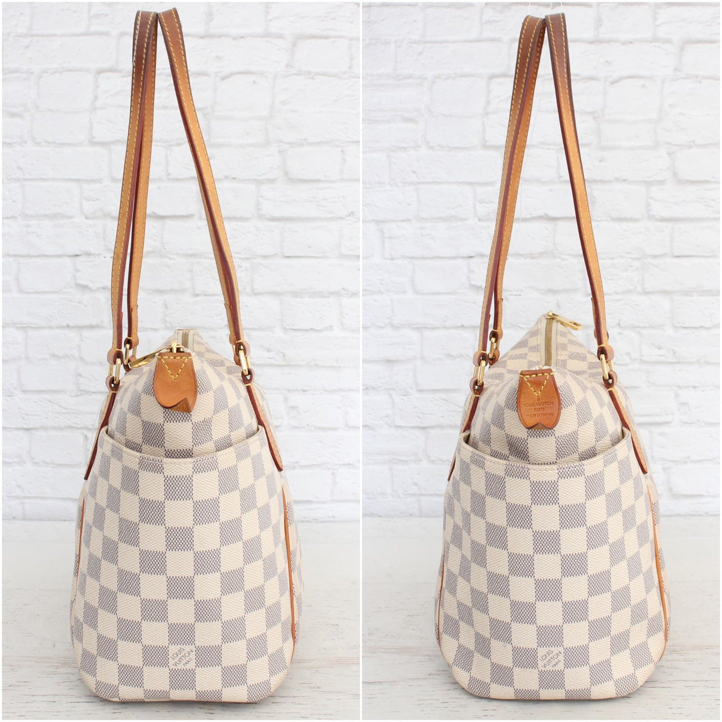 Louis Vuitton Totally PM Damier Azur Shoulder Bag