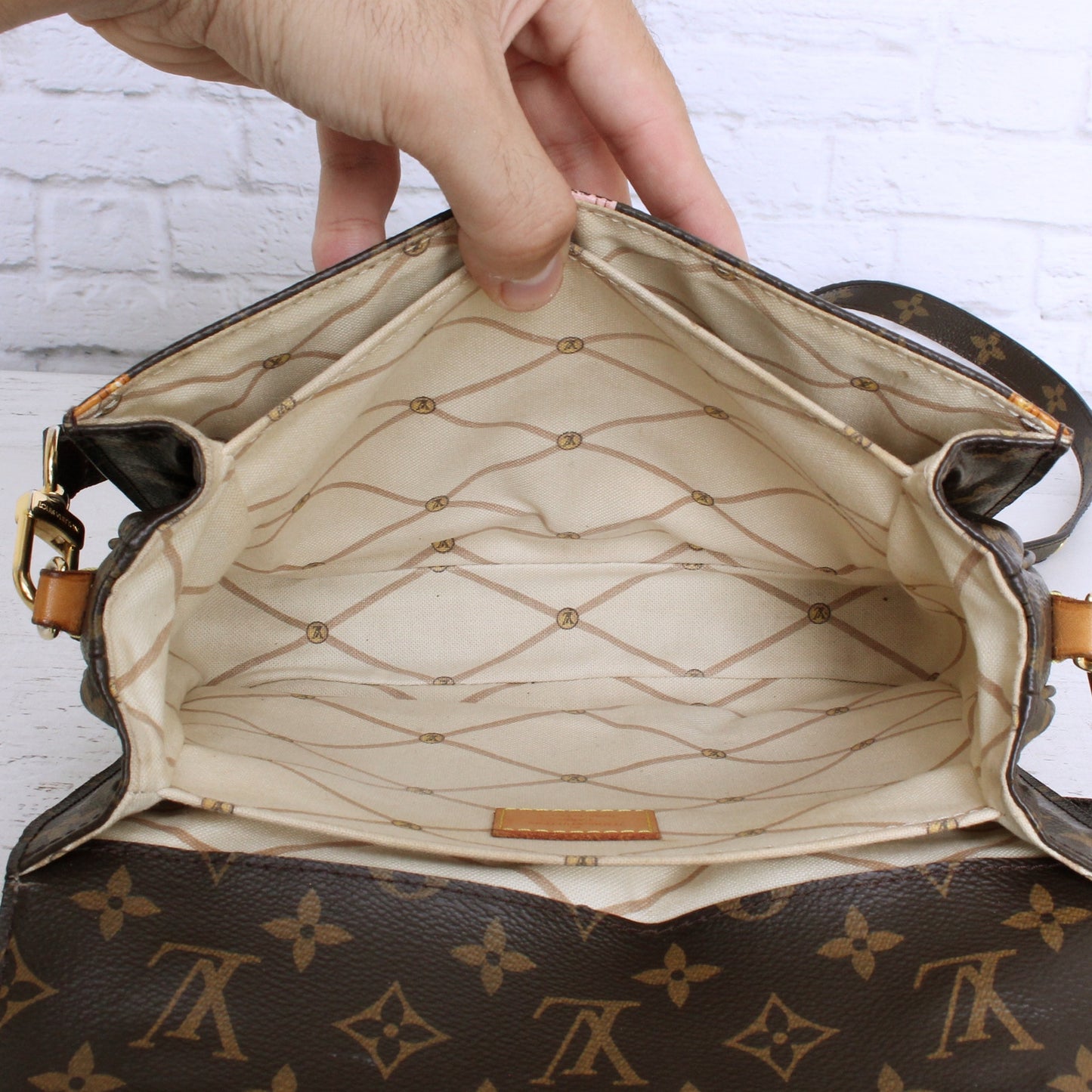 Louis Vuitton Pochette Metis Summer Trunks Trompe L'oeil Monogram Bag