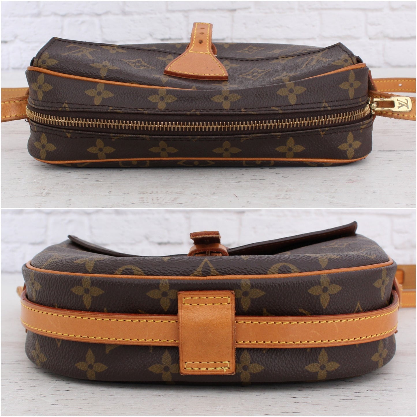 Louis Vuitton Jeune Fille MM Crossbody Bag Purse Messenger Monogram LV