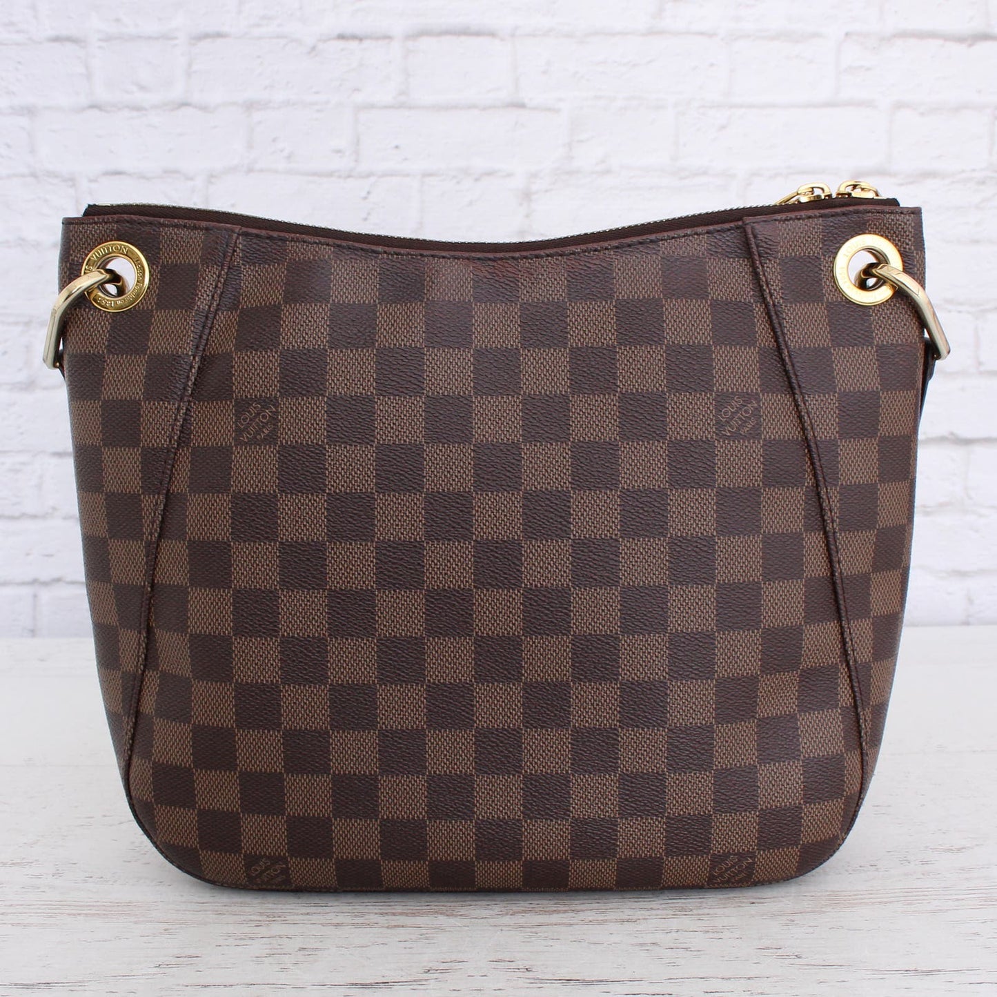 Louis Vuitton South Bank Besace Crossbody Damier Ebene