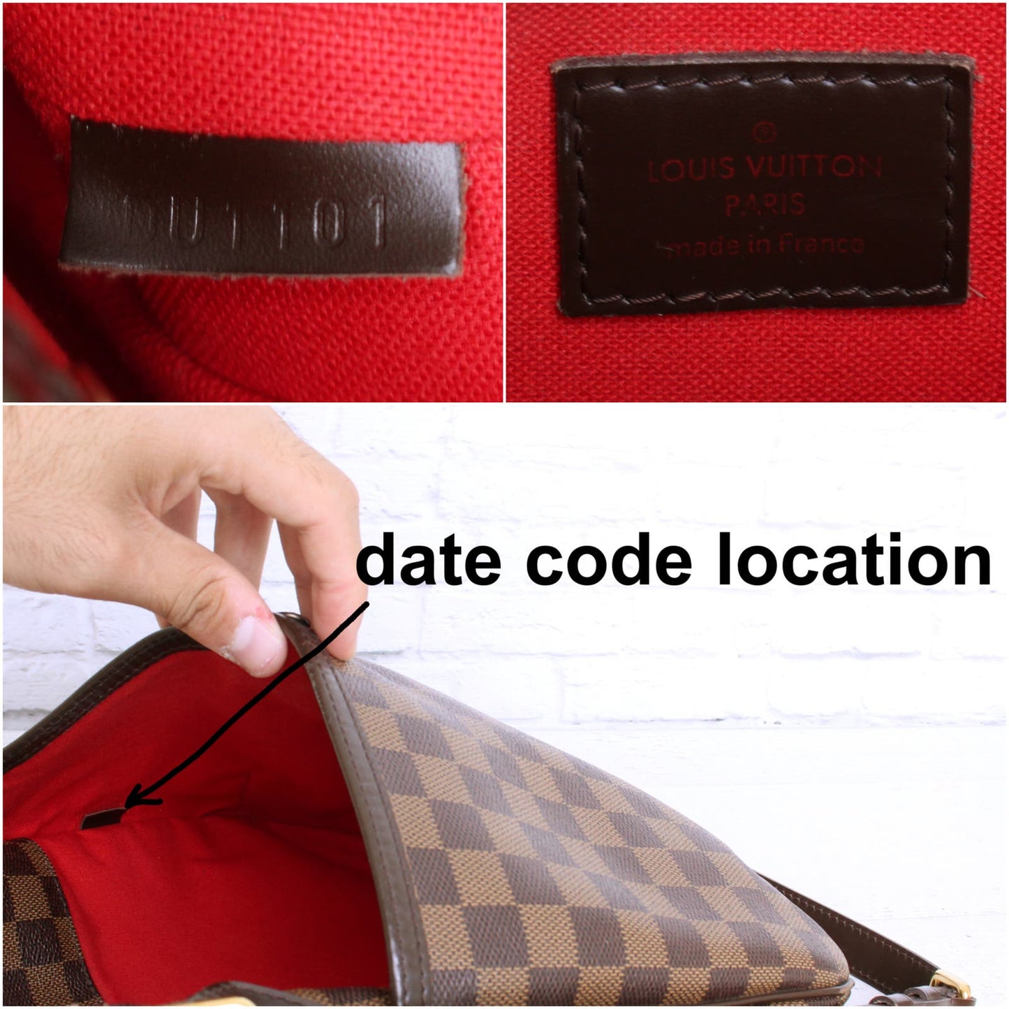 Louis Vuitton Bloomsbury PM Crossbody Damier Ebene