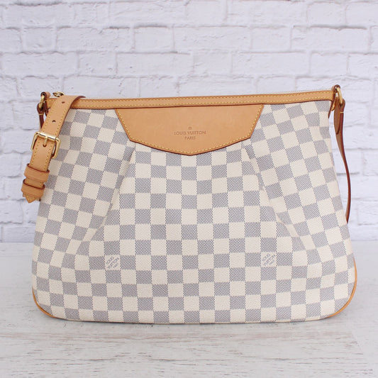 Louis Vuitton Siracusa MM Damier Azur Crossbody