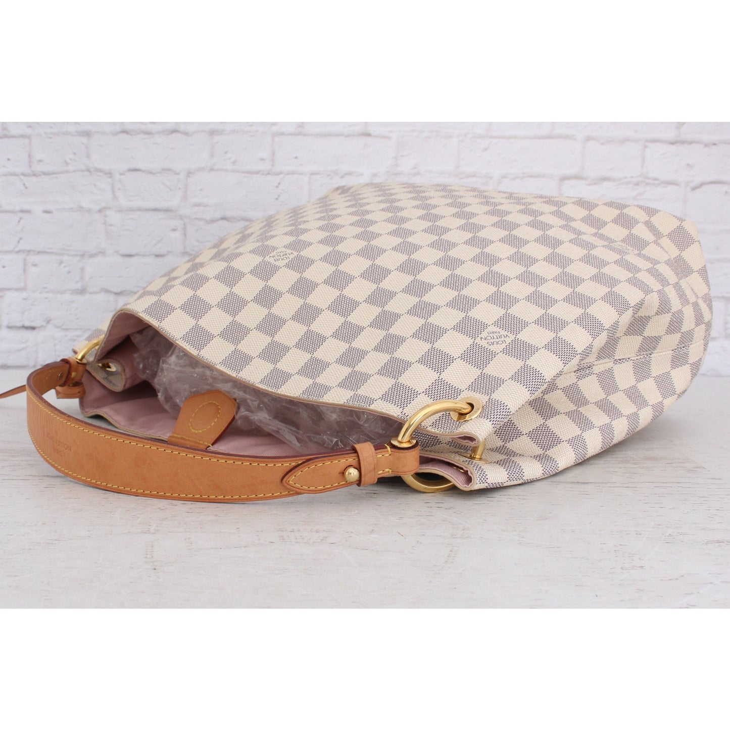 Louis Vuitton Graceful MM Damier Azur Shoulder Tote