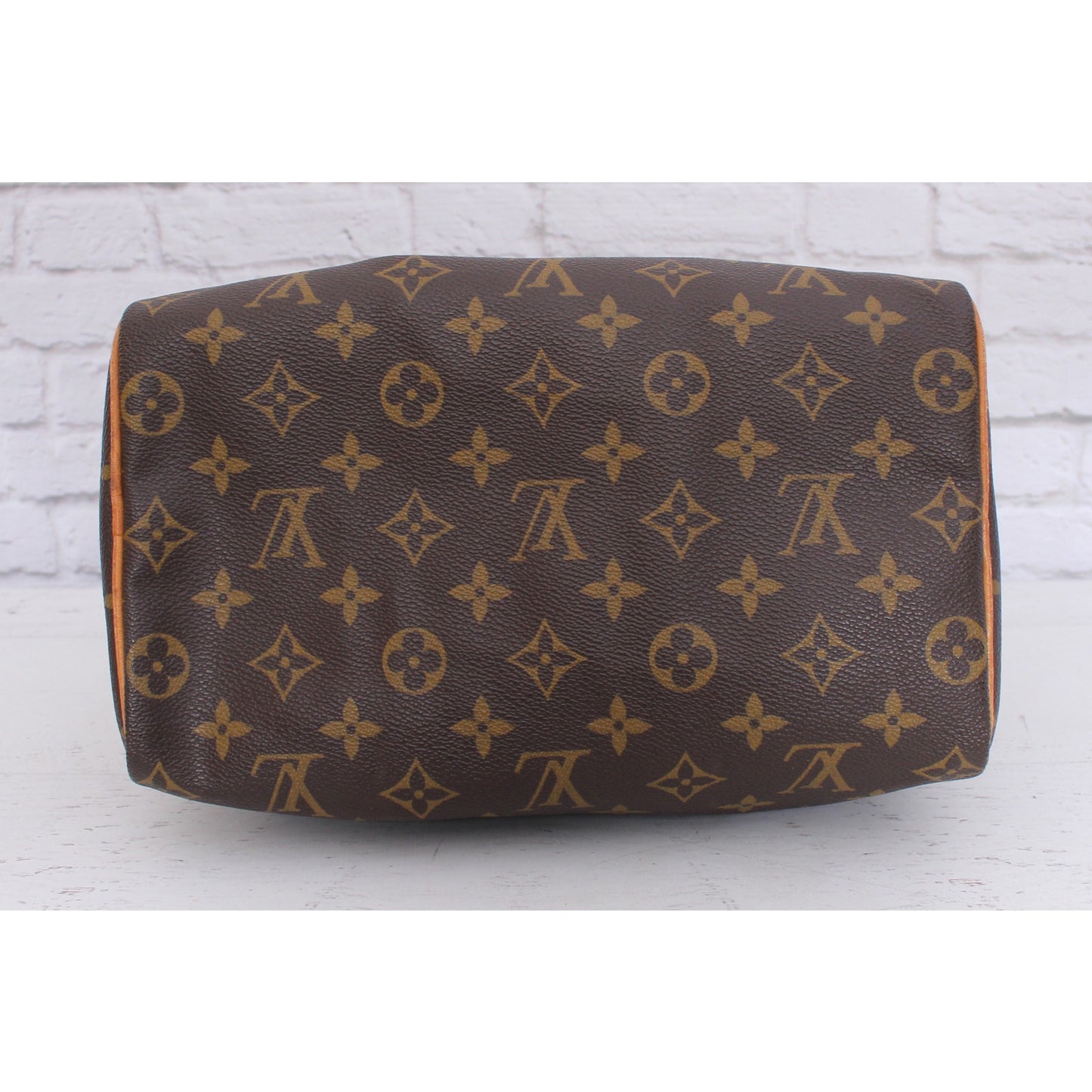 Louis Vuitton Speedy 25 Monogram Satchel Purse Handbag Leather Tote Purse A5120