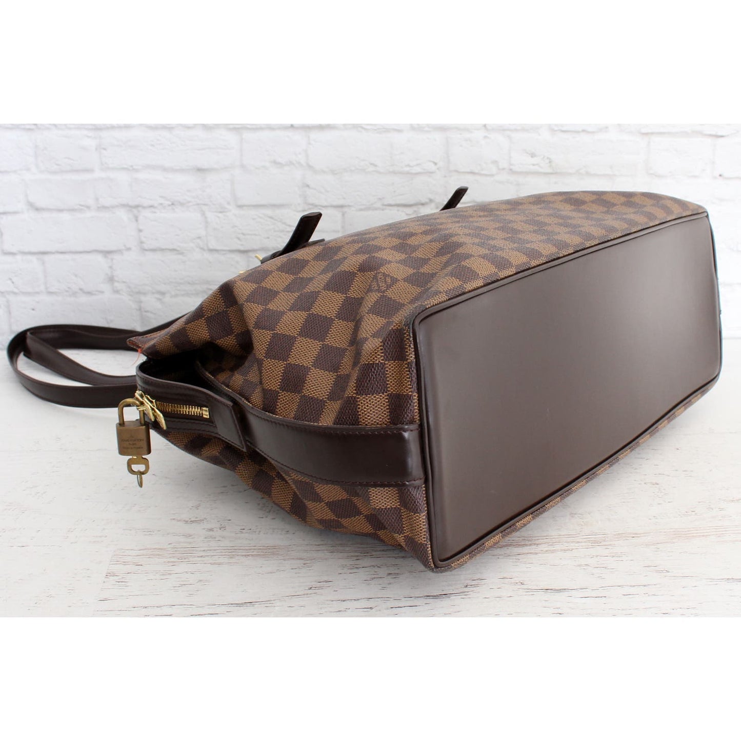 Louis Vuitton Chelsea Damier Ebene Shoulder Bag Tote