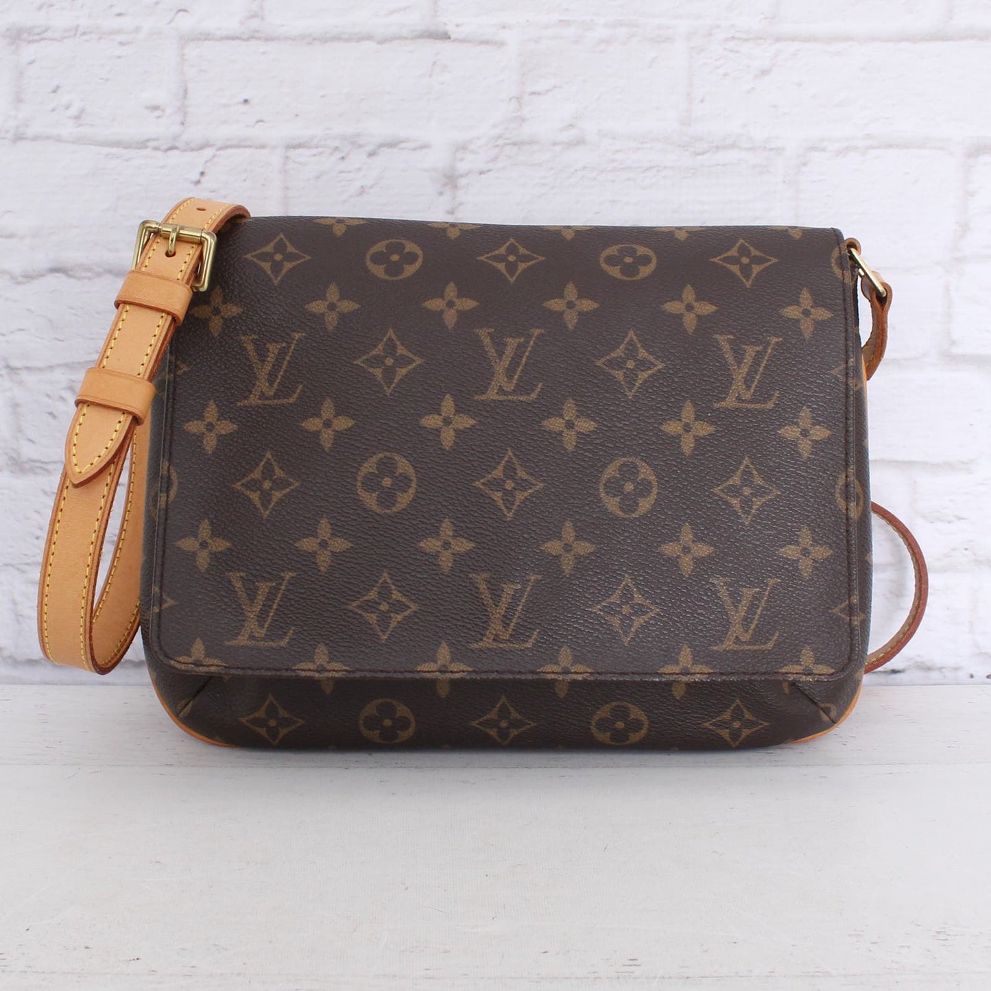 Louis Vuitton Musette Tango Long Monogram Crossbody