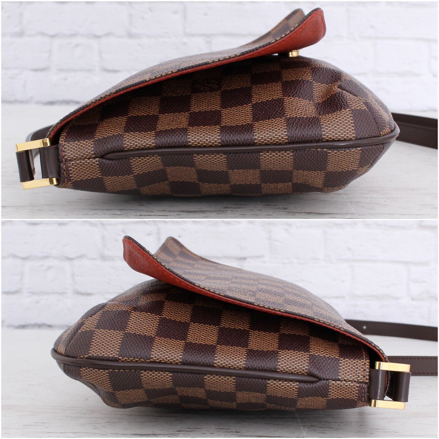 Louis Vuitton Musette Tango Crossbody Damier Ebene