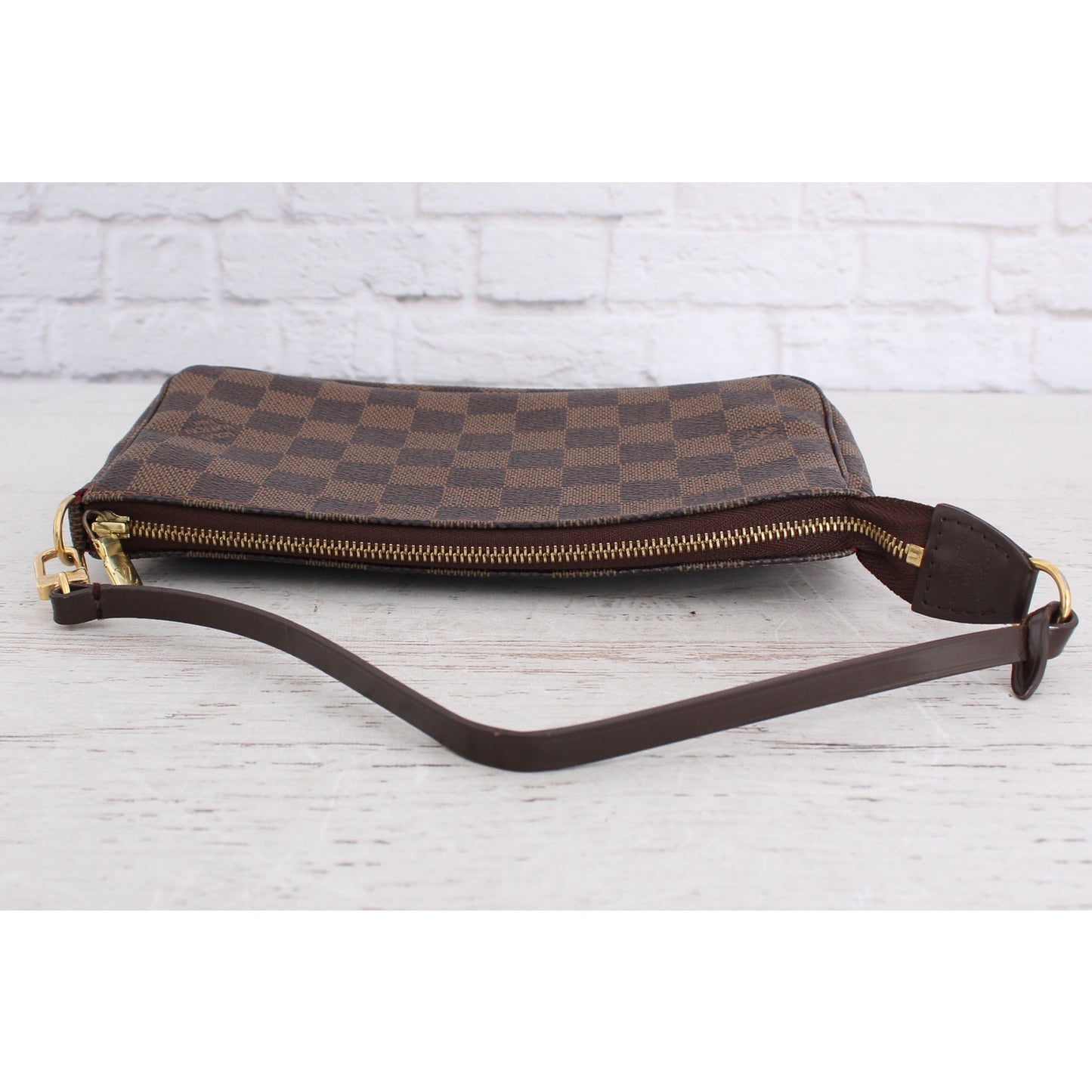 Louis Vuitton Pochette Accessoires Damier Ebene Shoulder Bag & Clutch