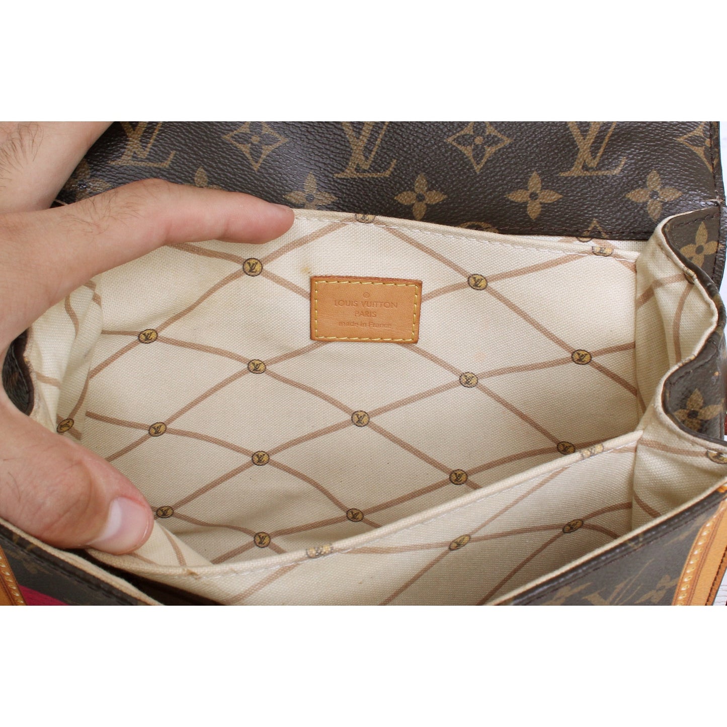 Louis Vuitton Pochette Metis Summer Trunks Trompe L'oeil Monogram Bag