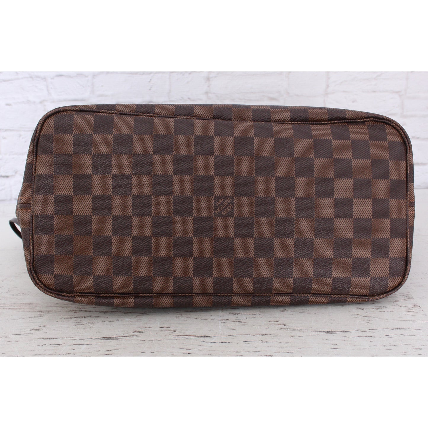 Louis Vuitton Neverfull MM Damier Ebene Leather Bag