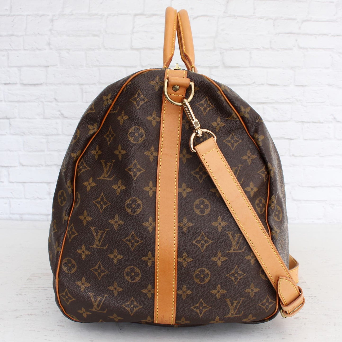 Louis Vuitton Keepall 60 Bandouliere Monogram Shoulder Bag