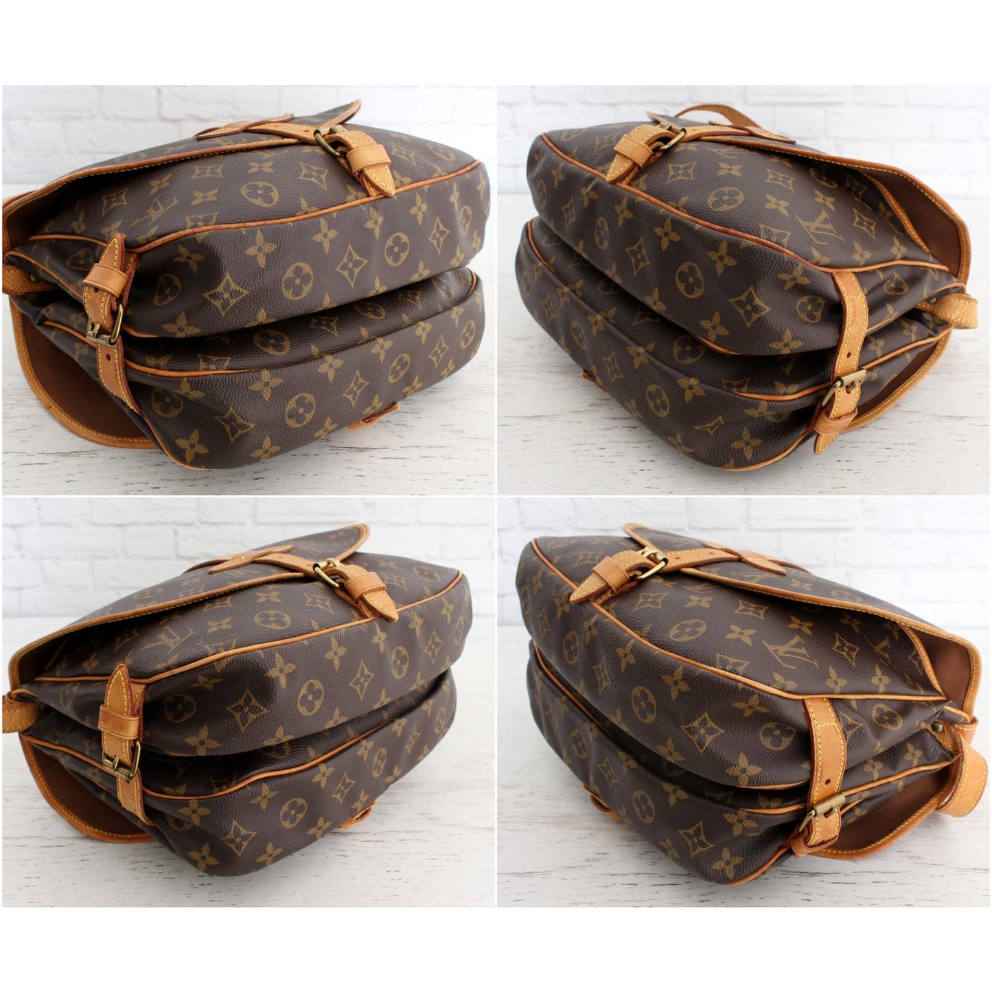 Louis Vuitton Saumur 30 Monogram Crossbody & Shoulder