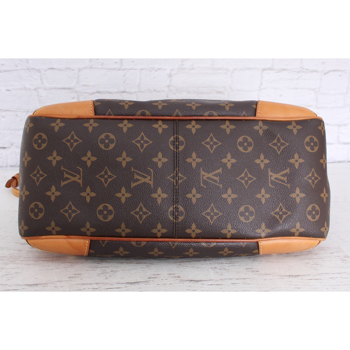 Louis Vuitton Estrella MM Monogram Shoulder Crossbody Satchel Leather