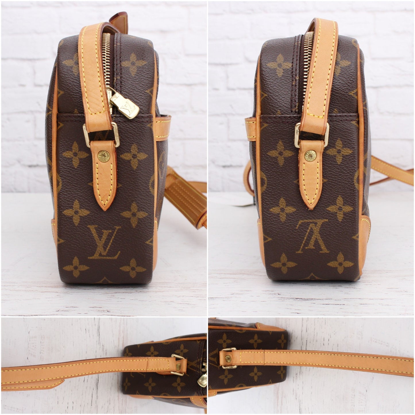 Louis Vuitton Trocadero 27 MM Monogram Crossbody Shoulder LV Handbag Purse A5186