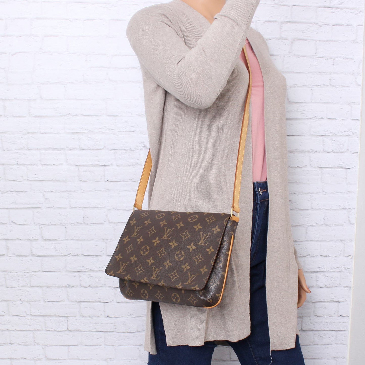 Louis Vuitton Musette Tango Long Monogram Crossbody