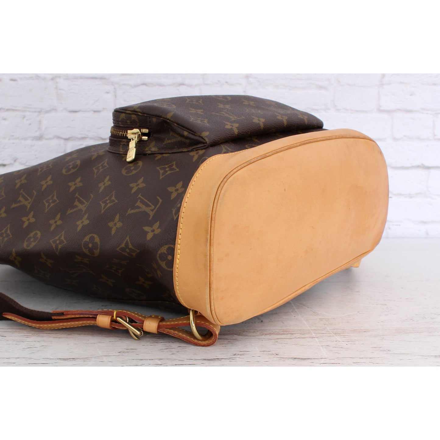 Louis Vuitton Montsouris GM Backpack Monogram Large Book Bag Laptop LV