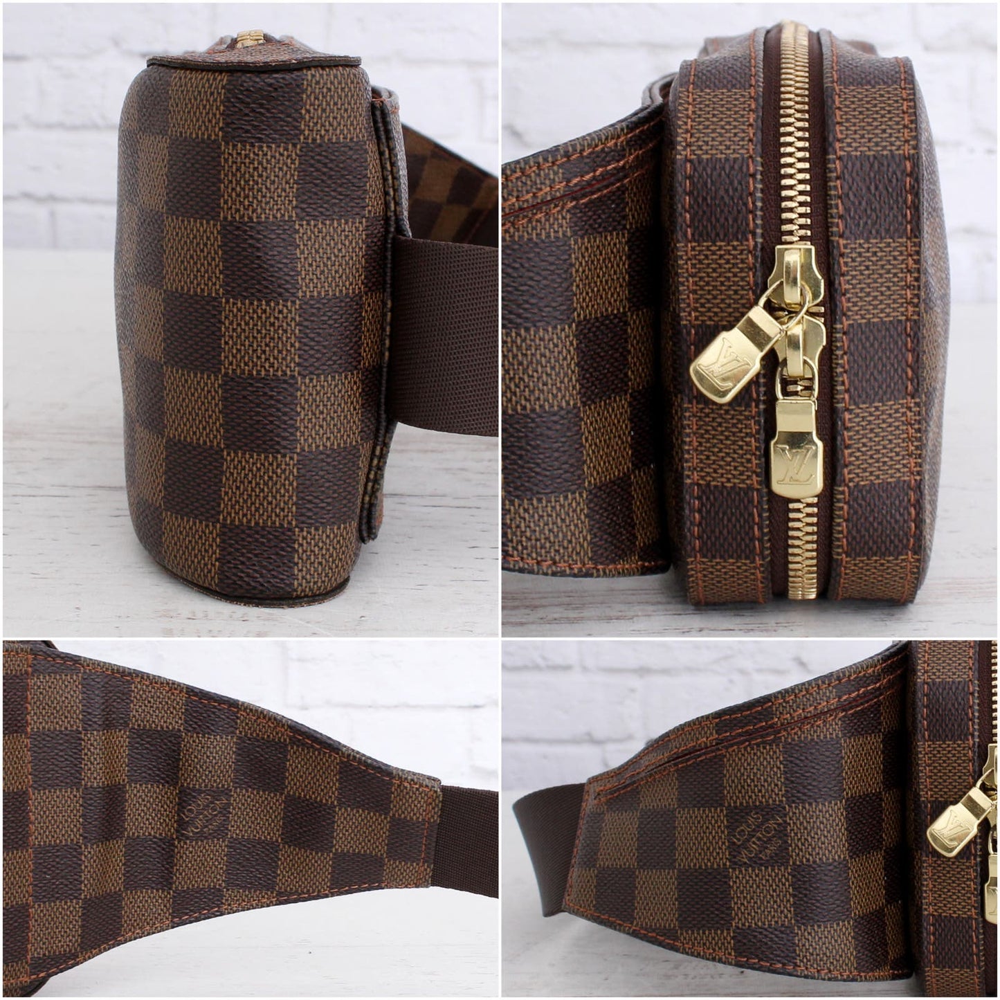 Louis Vuitton Geronimos Damier Ebene Sling Bumbag