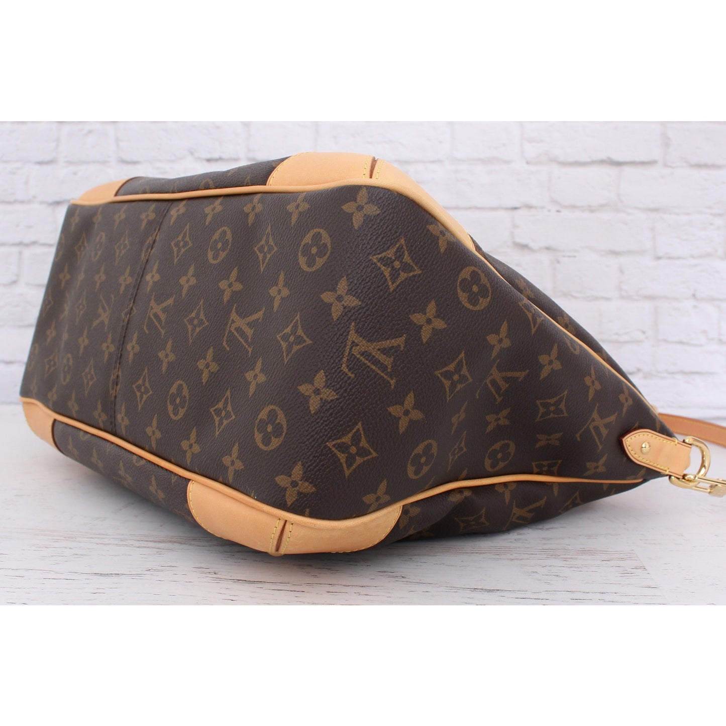 Louis Vuitton Estrella MM Monogram Shoulder Crossbody Satchel Leather