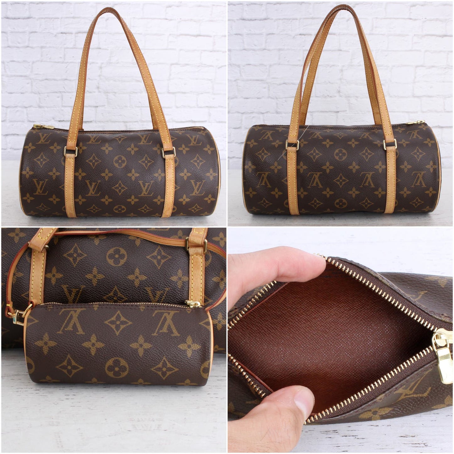 Louis Vuitton Papillon 30 Monogram with Pouch plus Certificate of Authenticity