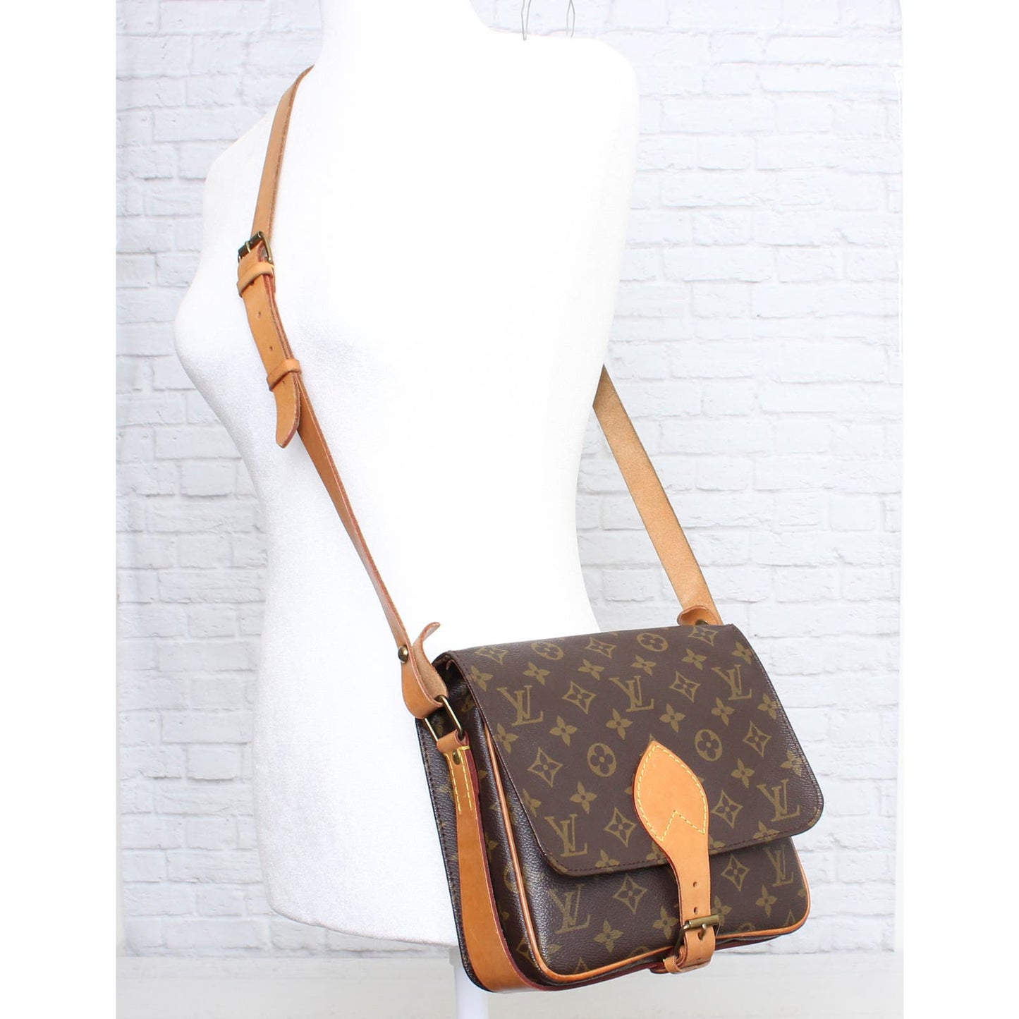 Louis Vuitton Cartouchiere MM Monogram Crossbody