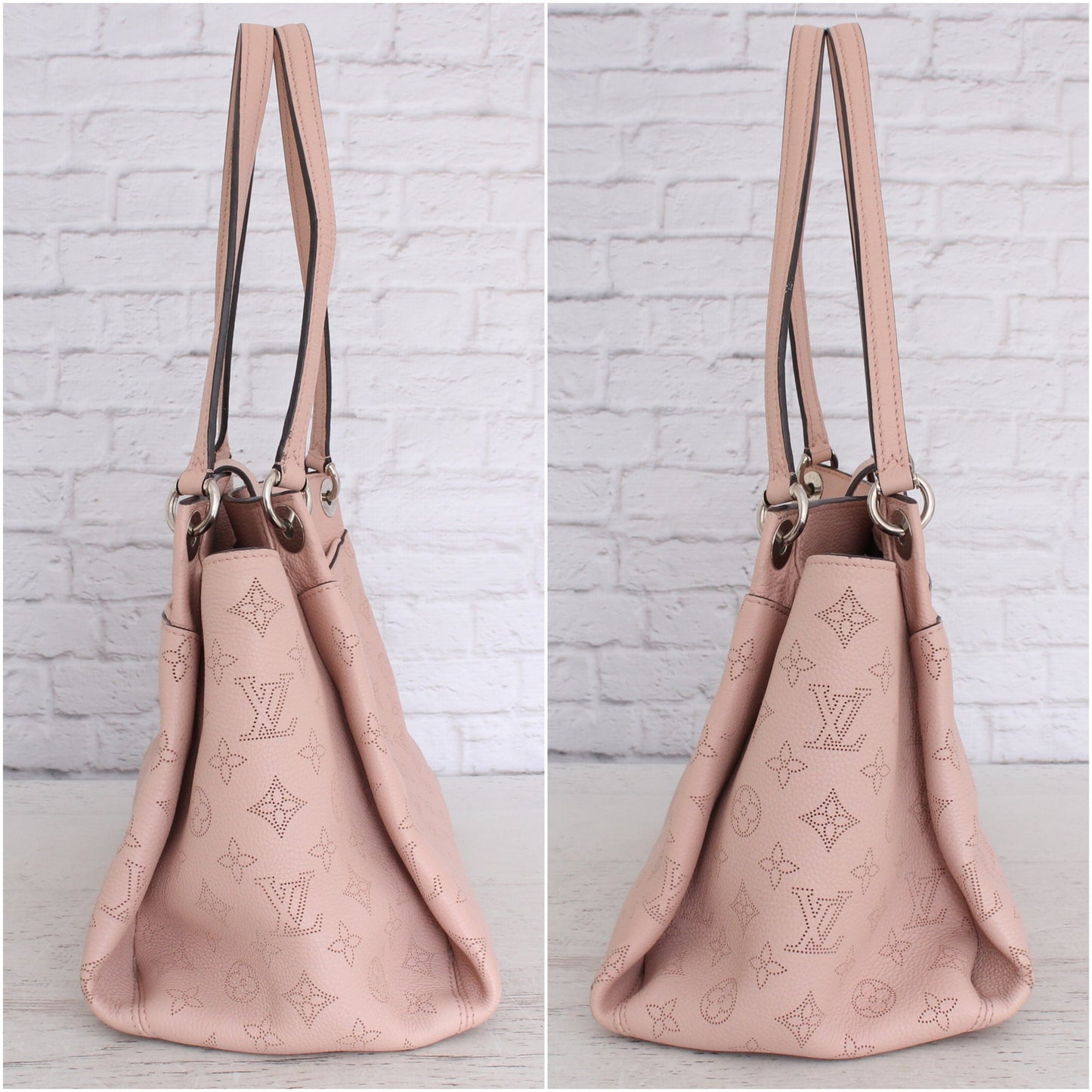 Louis Vuitton Sevres Pink Mahina Shoulder Bag