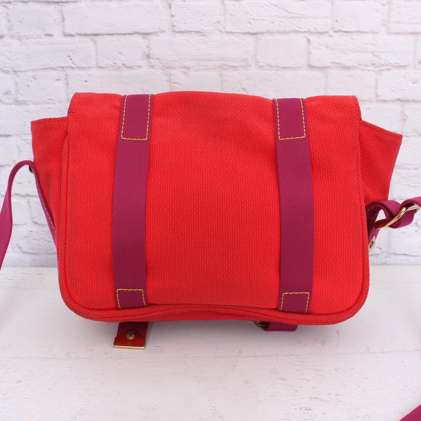 Louis Vuitton Besace PM Red Antigua Crossbody Purse Messenger Purse A3462