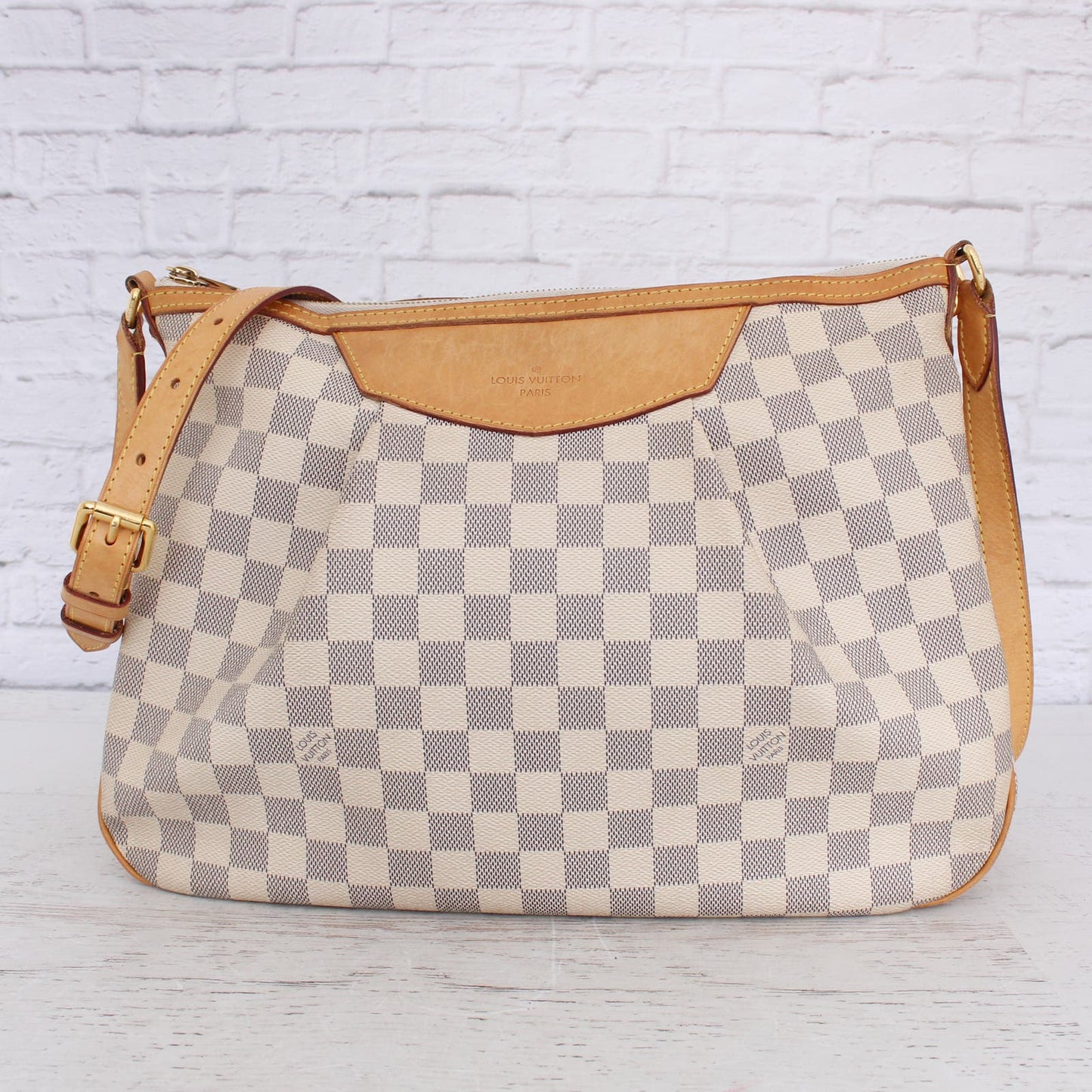 Louis Vuitton Siracusa MM Damier Azur Crossbody