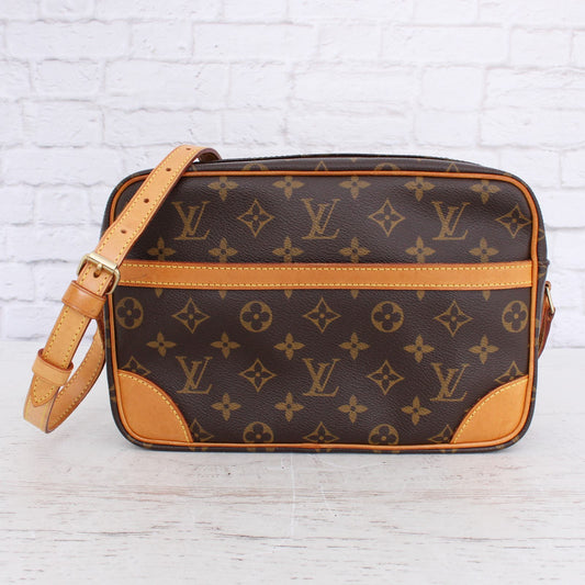 Louis Vuitton Trocadero 27 MM Monogram Crossbody Shoulder Bag Handbag
