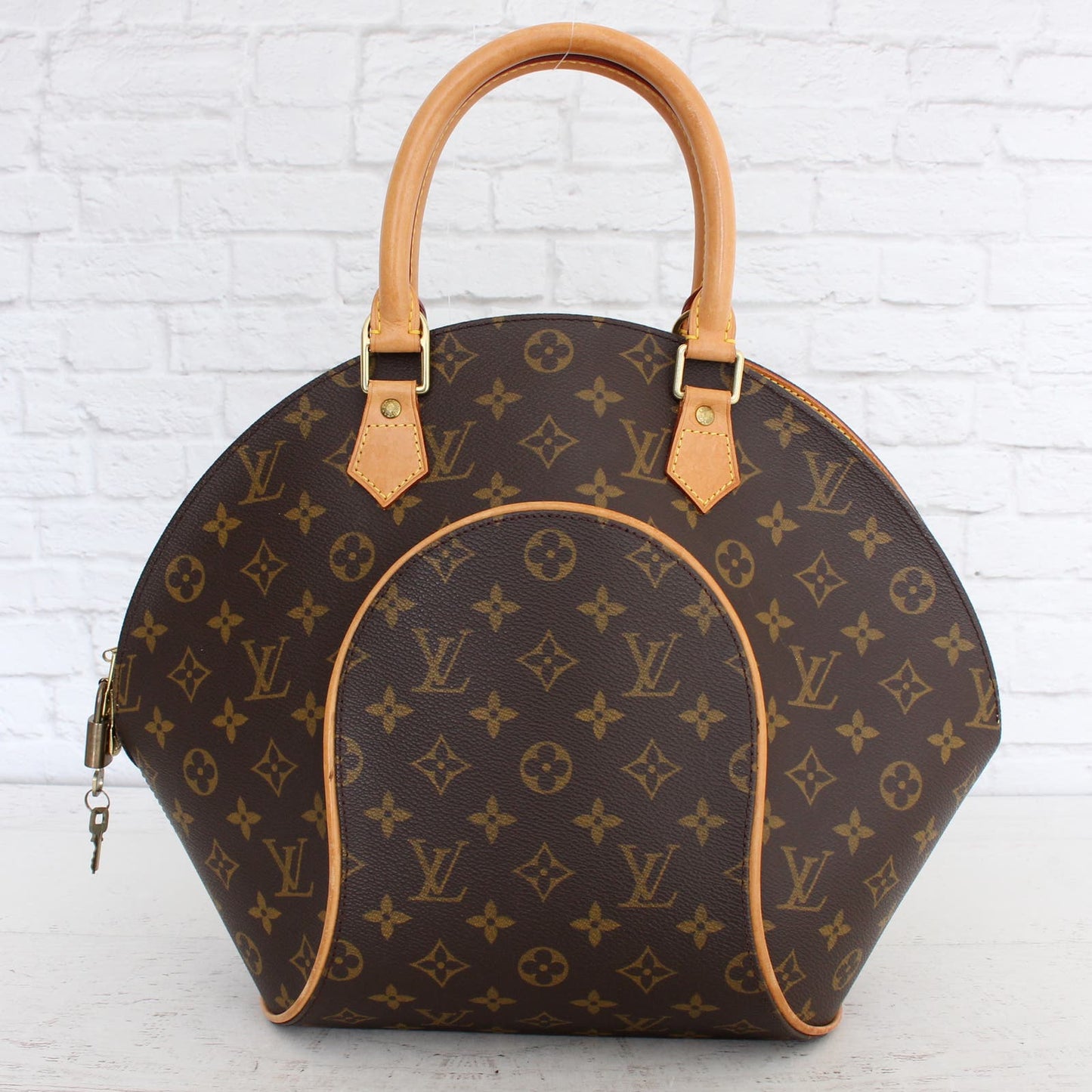 Louis Vuitton Ellipse MM Monogram Satchel