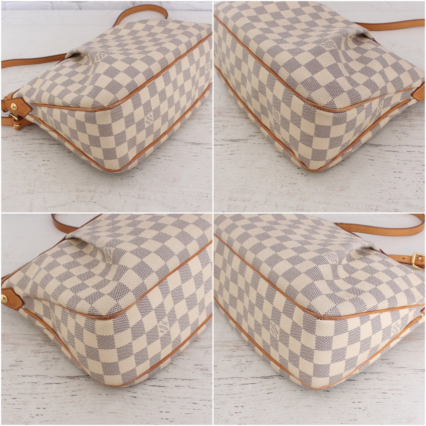 Louis Vuitton Siracusa PM Crossbody Damier Azur