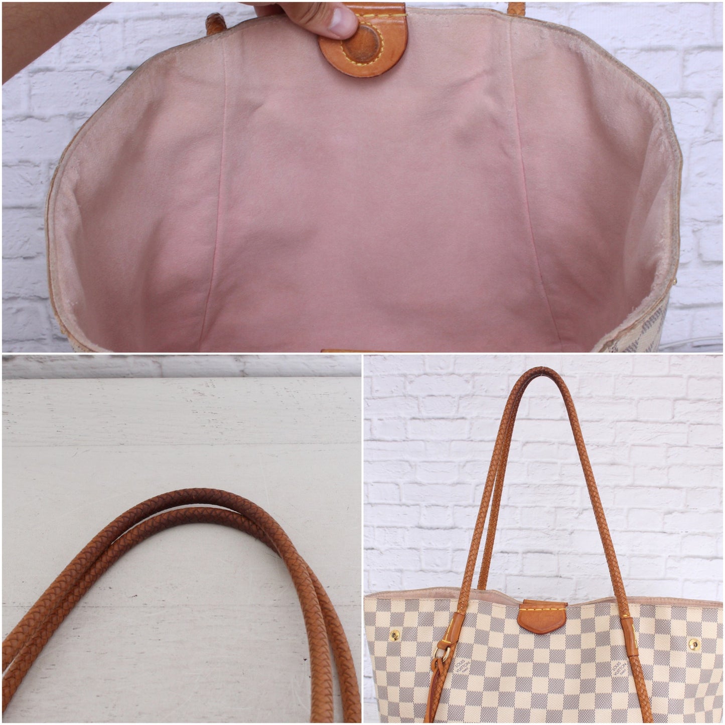 Louis Vuitton Propriano Damier Azur Tote